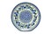 Polish Pottery Plate - Salad/Dessert (7 3/4") - Winter Viola