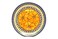 Polish Pottery Plate - Salad/Dessert (7 3/4") - Unikat Signature U408B