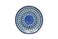 Polish Pottery Plate - Salad/Dessert (7 3/4") - Aztec Sky