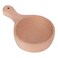 yaogohua Wooden Salad Bowl With Handle Japanese Style Noodles Soup Bowl Fruit Plate Snack Container Round Wooden Tray Lunch Serving Plate for Kitchen Utensils Tableware