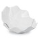 STE-CER 10" Wave Decorative Fruit Bowl for Kitchen Counter,Salad Bowls and Platters,Large Seving Bowls for Pasta, Candy, Set of 2&iuml;&frac14;&circ;White Ceramic Bowl Modern&iuml;&frac14;&permil;