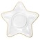 DOITOOL Star Shaped Glass Bowl Candy Bowl Fruit Salad Appetizer Plate Snack Dish Serving Plate for Kitchen