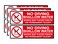 No Diving Stickers Labels Shallow Water 3 x 10 Inch NO DIVING Adhesive Swimming Pool Safety Warning Caution Stickers Pool Signs Decor 6 Pcs