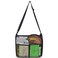 Mildbeer Gym Tote Bag, Mesh Bag Crossbody Satchel 12x6x12 for Gym Beach Ball Games Training Camping Hiking Clothes Storage