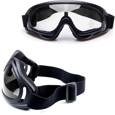 Eyeglasstor Children'S Safety Goggle Glasses Nerf Guns Eye Potection Eyewear For Kids Lightweight Windproof UV400 Compatible With Foam Blasters Teens Game Battle clear