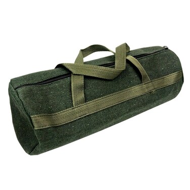 Tool Bag, Portable Multi-Purpose Canvas Tool Organizer, Heavy Duty Storage Handbag Tote Bag with Sturdy Bottom and Wide Mouth, Tools Present for Men(Square,size:35 * 16 * 8cm)
