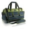WILAXI PRO Tool Bag, 15 Inch Canvas Wide Mouth Tool Bag, Heavy Duty Tool Bag Organizer Bag for Men Women, with Waterproof Strong Molded Base, Suitable for Construction Site Electrician