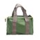 BLIRITEL 12 Inch Wide Mouth Tool Bag, Heavy Duty Canvas Tool Storage Bag, Large Capacity Handbag, Multi-function Tool Organizer Tote Bag for Storage Wrenches Pliers (Green - 12 Inch)