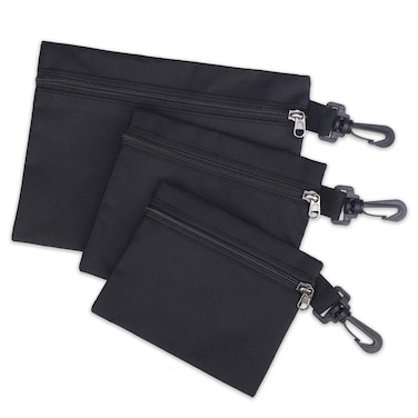 Canvas Tool Bag, Tool Pouch, Heavy Duty Tool Organizer, Small Tool Bag Set Of 3, Tool Tote for Storing Pliers, Wrench, Screwdrivers ,Small Handy Tools and Car Motorcycle Bike Repairing Parts ,