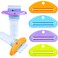 LoveInUsa Toothpaste Tube Squeezer Dispenser, Hanging Toothpaste Clips Holder Rolling Holder Squeezer 4 Pack