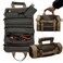 GreceYou Roll Up Tool Bag, Small Tool Bag W/Detachable Tool Pouches, Heavy Duty Tool Roll Bag with 6 Pockets, Tool Bag Organizer for Mechanic/Electrician/Car/Truck/Home (Green)