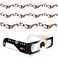 QONBINK Solar Eclipse Glasses Approved 2024, CE and ISO Certified Solar Eclipse Observation Glasses, Safe Shades (12 Pack)