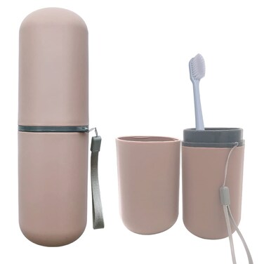 Travel Toothbrush Case, Toothbrush Holder Travel Case Portable Toothbrush Travel Container for Bathroom Travel School Business Camping Toothbrush Case for Traveling