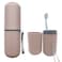 Travel Toothbrush Case, Toothbrush Holder Travel Case Portable Toothbrush Travel Container for Bathroom Travel School Business Camping Toothbrush Case for Traveling
