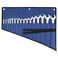 ROCKCOON 16 Pockets Wrench Roll Organizer, Rolled Tool Pouch Bag with Water Proof Oxford Cloth, Blue