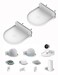 ZZHDESBY Universal Wall Mount Holder for Smart Speaker Small Shelf Stand Compatible with Google Home Mini/Home pod Mini/Google WiFi/Nest WiFi/eero 6 mesh WiFi System/Security Camera (White)