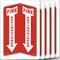 Ashoaza Fire Extinguisher Sign, Strong Self Adhesive, Safety Sticker Signs Vinyl, 3D Fire Extinguisher for Home, Office or Boat, All Weather UV Resistant (5Packs)