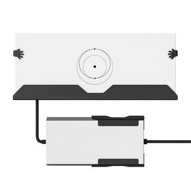 Metal Protective Wall Mount for Starlink Gen 3 Router Mount &amp; StarLink V3 Power Supply Brackets Holder for Starlink V3 Mesh Router Wall Mount with Cable Management Space Saving
