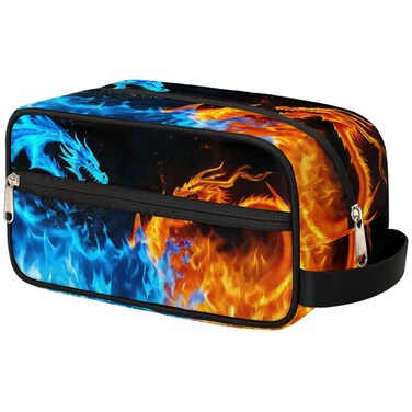 Camouflage Green Hanging Toiletry Bag,Travel Hygiene Kits for Boys Mens,Waterproof Makeup Carry-on Bags,Cosmetic Bag,TSA Approved Shave Dopp Kit for Toiletries Shower Bathroom Accessories Gifts