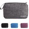 KICPUK Hanging Toiletry Bag Wash Bag Makeup Cosmetic Organizer for Women or Man,Foldable Compact Size,Super Durable Fabric Hanging Toiletry Bag (Grey)
