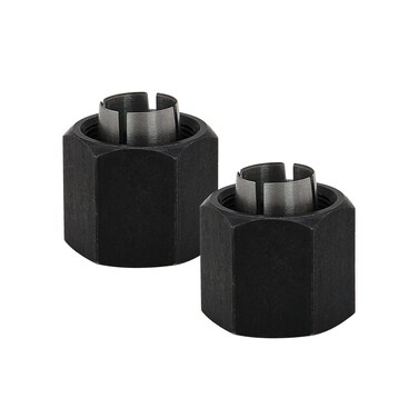 Thaekuns 2pcs 2610906284 1/2" Router Collet for Bosch 1613,1617, 1618,1619 Series Routers