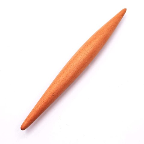 2pcs 27cm/10.6inch Wooden Rolling Pin Dough Roller Rolling Pins Wood for Dumpling Pie Bread Cookies Pizza Cookies Clay