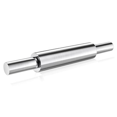 Lohepon 17 inch Stainless Steel Rolling Pin,Long Dough Roller for All Baking Needs