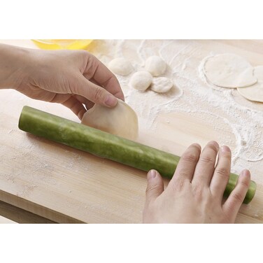 Rolling Roller Jade Rolling Pin for Baking Dough - 10.5inch Premium Quality French Pizza Dough Roller by LazyGa