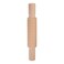 HARFINGTON Wood Clay Roller 8 Inch Rectangle Pattern Modeling Solid Wood Non-Stick Clay Hand Rollers Embossed Mini Wooden Rolling Pins for Crafts Baking Playdough Clay DIY