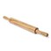 Sur La Table Olivewood Rolling Pin with Handles, 20", Tan