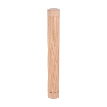 HARFINGTON Wood Clay Roller Wood Grain Pattern Modeling 6 Inch Beech Wood Hand Rollers Wooden Pottery Tools Wood Grain Texture Rollers for Clay Baking DIY