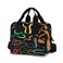 Glaphy Snake Animals Black Lunch Bag Insulated Lunch Box Tote Food Container Meal Prep Cooler Handbag