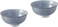 Japanese Porcelain Rice Bowls set, 4.65 inches in diameter H1.97 inches, 9.47 Fluid Ounces Mino Ware Chawan Sendan Tokusa Pattern Set of 2, M535-23
