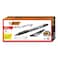 Velocity Ballpoint Retractable Pen, Black Ink, Bold, Dozen