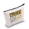 POFULL Vegas Baby Las Vegas Souvenir Vacation Cosmetic Bag Casino Gift Vegas Vacation Birthday Travel Toiletry Bag (Vegas Baby bag)
