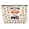 Cute Owls Makeup Bag Owl Gifts for Women Owl Decor Stuff Merch Owl Lovers Gift Funny Christmas Birthday Gifts for Women Animal Lovers Girl Daughter Friend BFF Coworker Sister Travel Toiletry Bag