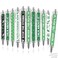 Yeaqee 48 Pcs Mental Health Awareness Pens Motivational Retractable Pen Therapist Mental Health Courage Faith Ballpoint Pen 1.0 mm Black Ink for Office Charity Mental Health Accessories Favors Items