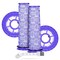 4 Pack Vacuum Filter Replacement Parts for Dyson DC41, DC65, DC66, UP13, UP20, UP30, Multi Floor &amp; Ball Vacuum - 2 Post Filter, 2 Pre Filter With 1 Brush, Replaces Part # 920769-01 &amp; 920640-01