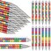Jetec 48 Pcs Building Block Ballpoint Pens Building Block Party Favors Gifts Bulk Writing Pens Black Ink Cute Pens Retractable Journaling Pens for Children Gift School Rewards Office Birthday Favors