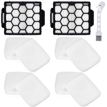 Anewise UV850 Filter Replacement for Shark Performance Lift Away UV850 UV900 DuoClean Upright Vacuum, 2 HEPA Filters and 4 Foam &amp; Felt Filters, Compare to Part #XHF320 &amp; XFFK602UKT