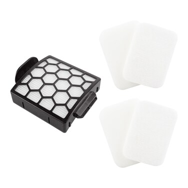 CPAI Replacement Filter for Shark ZU102 ZU60 ZU62 ZU62C NV150 NV150C NV151 NV251 NV255 Navigator Zero-M Self-Cleaning Brushroll Pet Pro Upright Vacuum, Parts # 1238FT60 1239FT60