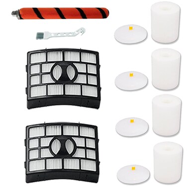 Amyehouse Replacement Brush Roll Filters Compatible with Shark Apex DuoClean AZ1000 AZ1002 AZ1003BRN AX950 AX951 AX952 NV830 NV831 NV835 ZU881 ZU885 Vacuum,Part # 1173FT950,XFF650 and XHF650