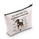 LEVLO Funny Doberman Pinscher Lovers Gifts The Anatomy of A Doberman Pinscher Clever Minds Cosmetic Bags Veterinary Mom Travel Toiletry Bags(Doberman Pinscher)