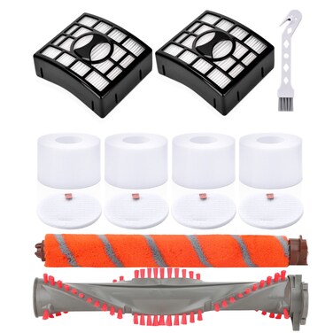Leadaybetter UV810 Roller Brush Filter Replacement for Shark DuoClean NV800 NV800W NV801 NV801Q NV803 Powered Lift Away Speed Upright Vacuum, Compare to Part # 1147FT800 &amp; 1148FT800 &amp; XHF680 &amp; XFF680