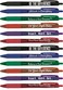 Greeting Pen Translucent 12 Pen Set with Motivational/Inspirational Quotes, 6 Designs 46006