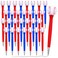 Sayglossy 30 Pcs Basketball Baseball Sports Themed Novelty Writing Ballpoint Pens Funny Pen for Teens for Birthday Party School Office Desk Stationery Class Reward Supplies(Baseball)