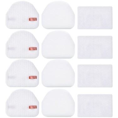 Leadaybetter Filter Replacement for Shark Navigator NV100 NV100 26 NV105 26 NV106 UV300 NV450 NV480 NV482 Light Upright Vacuum Cleaner, 4 Pack Foam &amp; Felt Filters, Compare to Part # XFF450 &amp; XFL100