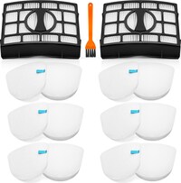 for Shark Replacement Filter ZU561 ZU560 Navigator Lift-Away Speed Self Cleaning Brushroll Lightweight Zero-M Upright Vacuum ZU572 ZU562 UV650 UV725 ZU560C ZD400 ZD402 with HEPA Part XFFK560 XHEP560