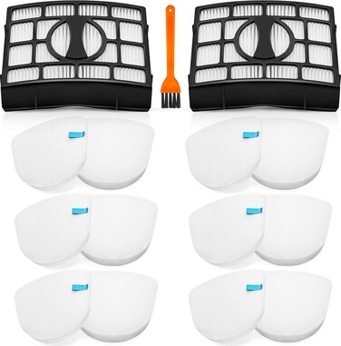 for Shark Replacement Filter ZU561 ZU560 Navigator Lift-Away Speed Self Cleaning Brushroll Lightweight Zero-M Upright Vacuum ZU572 ZU562 UV650 UV725 ZU560C ZD400 ZD402 with HEPA Part XFFK560 XHEP560