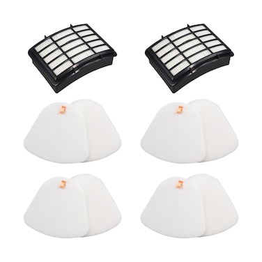 Ymimi Replacement Filter Compatible with Shark Navigator Lift-Away XL Multisurface Upright Vacuum,Fits Models CU512,CU500,CU510,CU520 (2 Hepa filter and 4 foam filter)